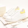 6930e74d6e68136f4d9b2c89 Alexander McQueen Sole Leather Sneakers, Low-top Fashion Thick-soled Casual White Sneakers