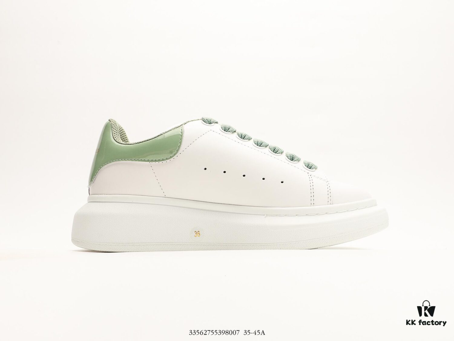 6930e74f6e68136f4d9b2c8d Alexander McQueen Sole Leather Sneakers, Low-top Fashion Platform Casual White Sneakers
