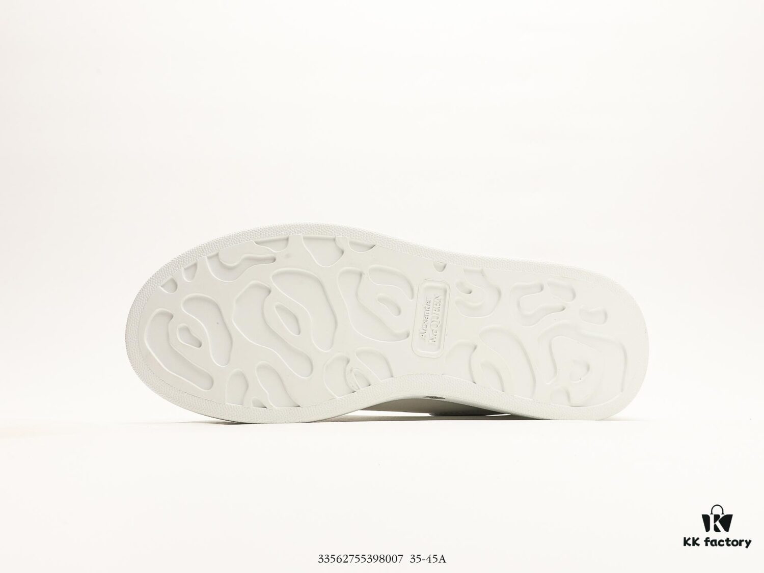 6930e7516e68136f4d9b2c8f Alexander McQueen Sole Leather Sneakers, Low-top Fashion Platform Casual White Sneakers
