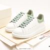 6930e7526e68136f4d9b2c93 Alexander McQueen Sole Leather Sneakers, Low-top Fashion Platform Casual White Sneakers