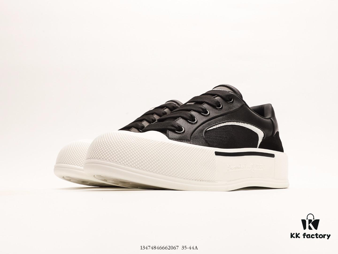 6930e7546e68136f4d9b2c96 Alexander McQueen Thick-Soled White Sneakers, Hidden Wedge Athletic Shoes, Latest Collection Synchronized with Store Release, Unique and Stylish Design, Extremely Comfortable and Versatile, Round Toe Offers Full Toes Relief, Perfectly Elevated Sole Height for Subtle Height Increase and Slimming Effect