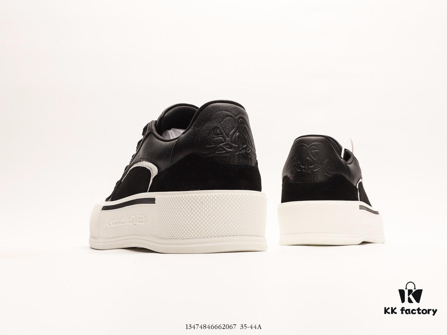 6930e7566e68136f4d9b2c97 Alexander McQueen Thick-Soled White Sneakers, Hidden Wedge Athletic Shoes, Latest Collection Synchronized with Store Release, Unique and Stylish Design, Extremely Comfortable and Versatile, Round Toe Offers Full Toes Relief, Perfectly Elevated Sole Height for Subtle Height Increase and Slimming Effect