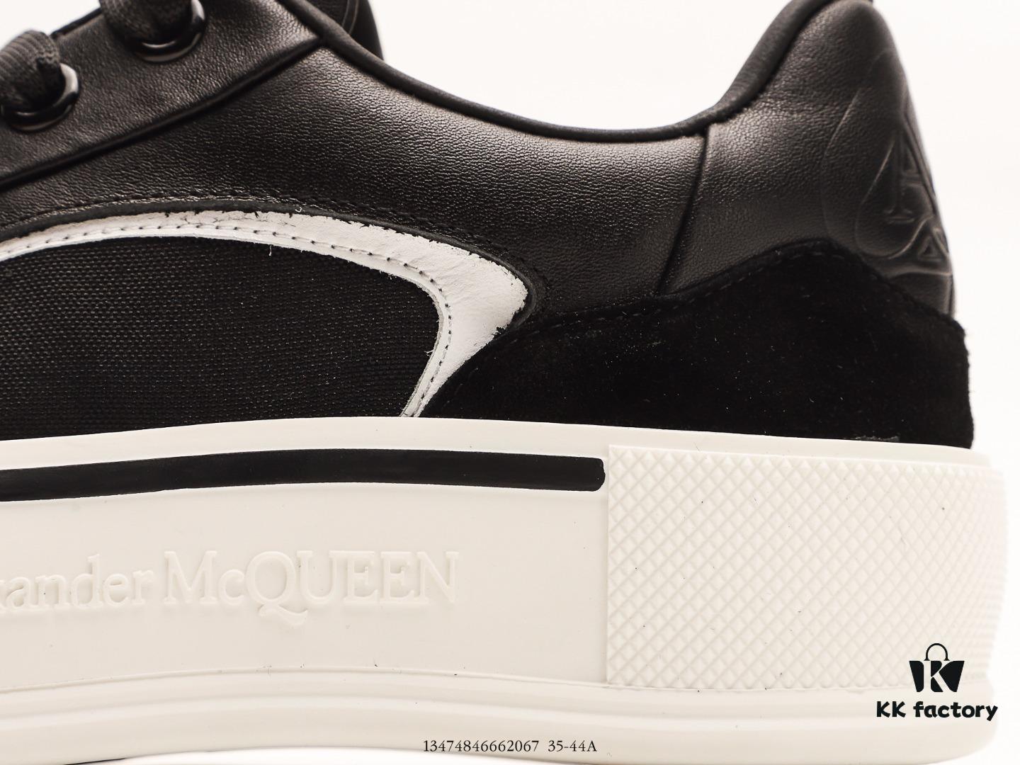 6930e7566e68136f4d9b2c99 Alexander McQueen Thick-Soled White Sneakers, Hidden Wedge Athletic Shoes, Latest Collection Synchronized with Store Release, Unique and Stylish Design, Extremely Comfortable and Versatile, Round Toe Offers Full Toes Relief, Perfectly Elevated Sole Height for Subtle Height Increase and Slimming Effect