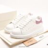 6930e75b6e68136f4d9b2ca4 Alexander McQueen Italian Luxury Brand Sole Leather Sneakers Low-top Fashion Platform Casual White Shoes