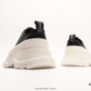 6930e75c6e68136f4d9b2ca7 Alexander McQueen Alexander Wang Lace-Up Leather Canvas Shoes 2022 Spring Collection Premiere