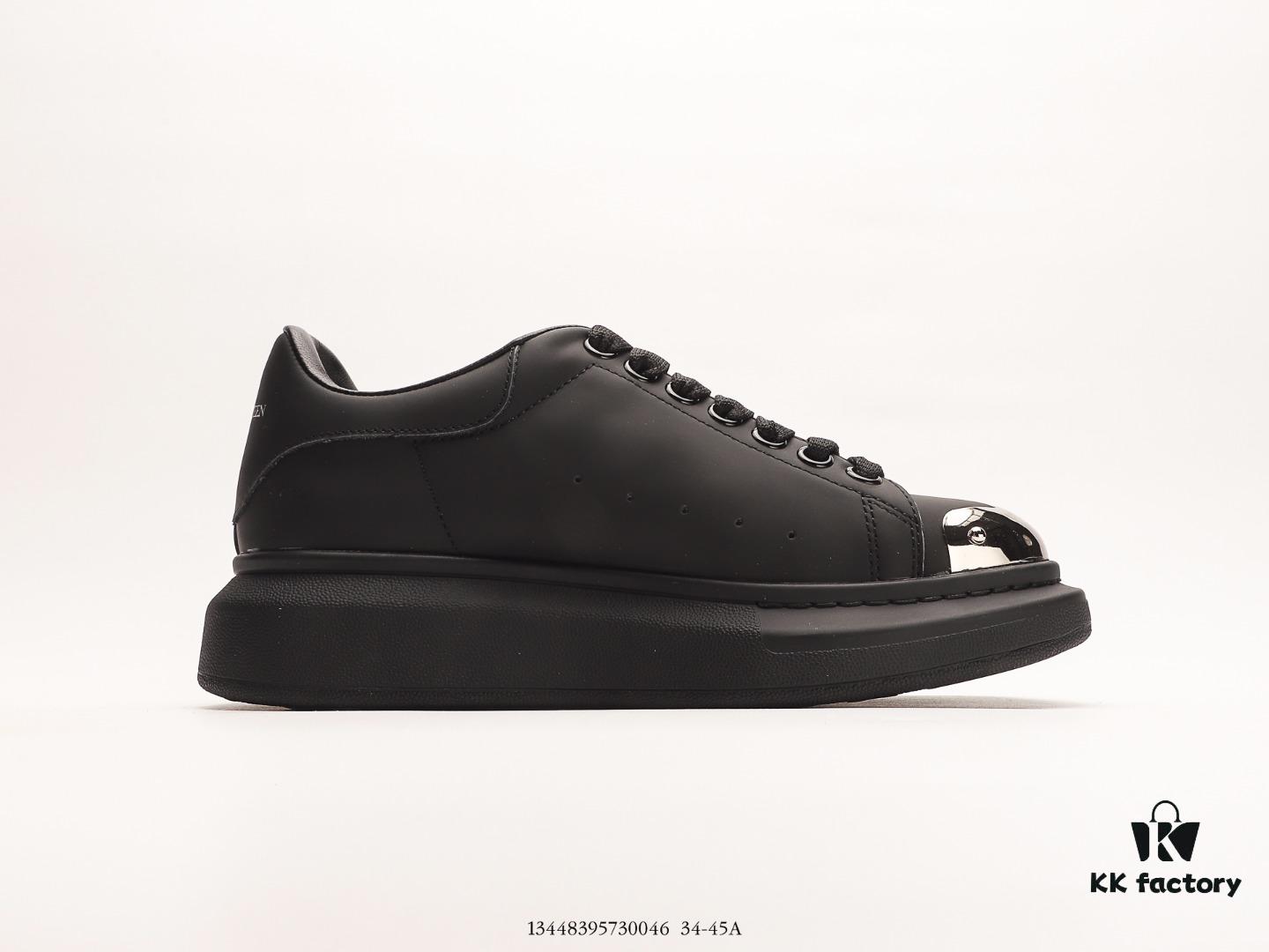 6930e7606e68136f4d9b2cac Alexander McQueen Italian Luxury Brand Sole Leather Sneakers Low-top Fashion Thick-soled Casual White Shoes
