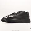 6930e7616e68136f4d9b2cb0 Alexander McQueen Italian Luxury Brand Sole Leather Sneakers Low-top Fashion Thick-soled Casual White Shoes