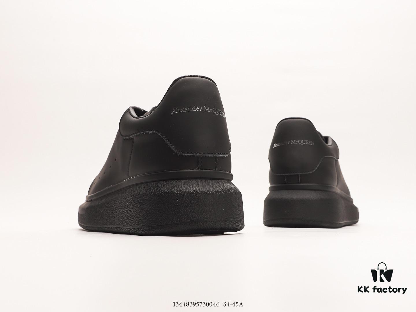 6930e7626e68136f4d9b2cb1 Alexander McQueen Italian Luxury Brand Sole Leather Sneakers Low-top Fashion Thick-soled Casual White Shoes