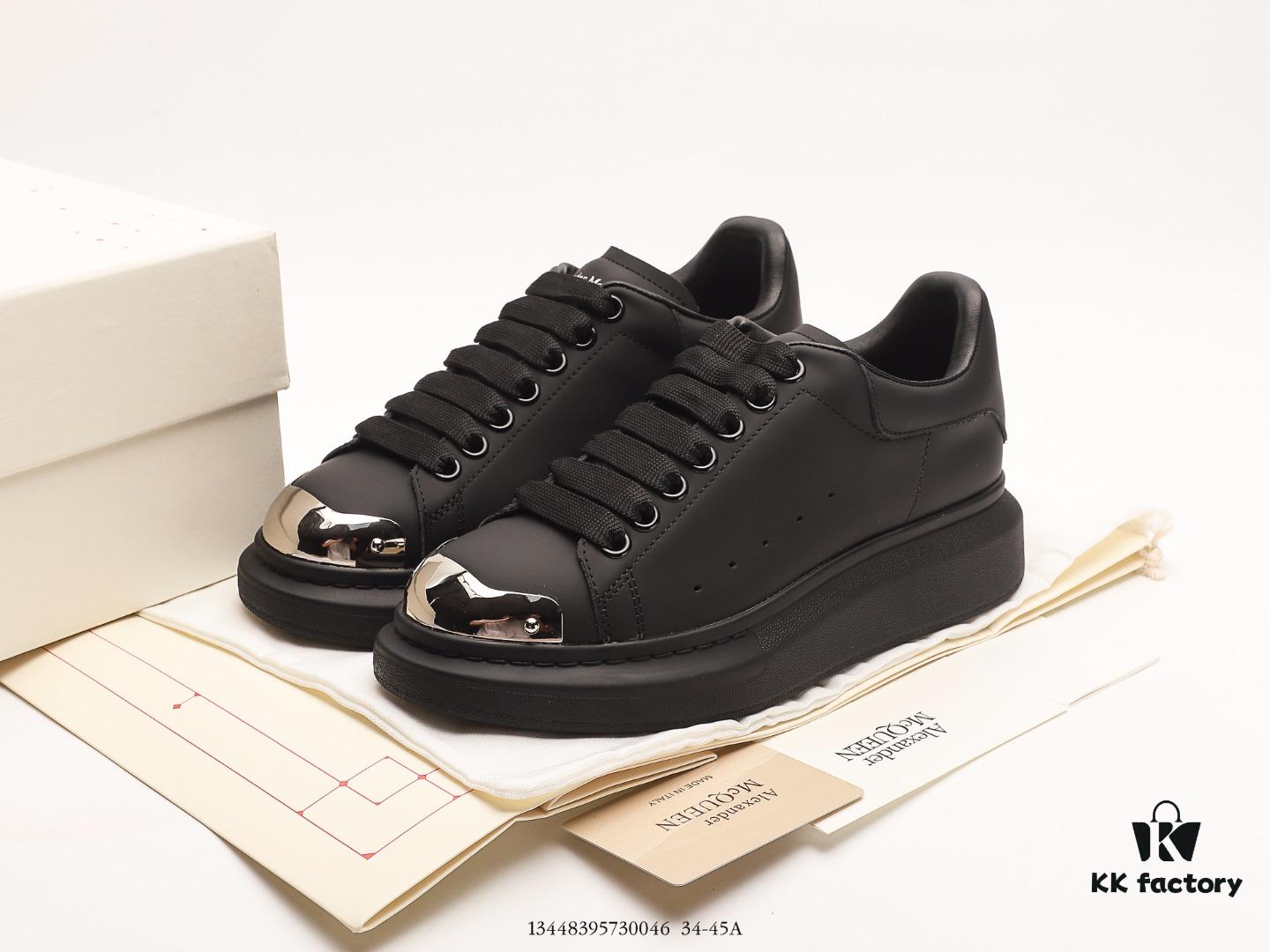 6930e7666e68136f4d9b2cb6 Alexander McQueen Italian Luxury Brand Sole Leather Sneakers Low-top Fashion Thick-soled Casual White Shoes