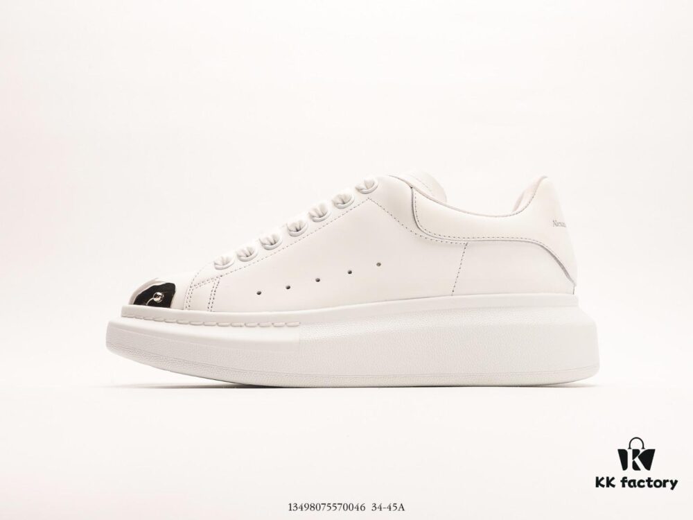 6930e76a6e68136f4d9b2cbe Alexander McQueen Sole Leather Sneakers Low-top Luxury Fashion Thick-soled Casual White Sneakers