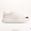 6930e76a6e68136f4d9b2cbf Alexander McQueen Sole Leather Sneakers Low-top Luxury Fashion Thick-soled Casual White Sneakers