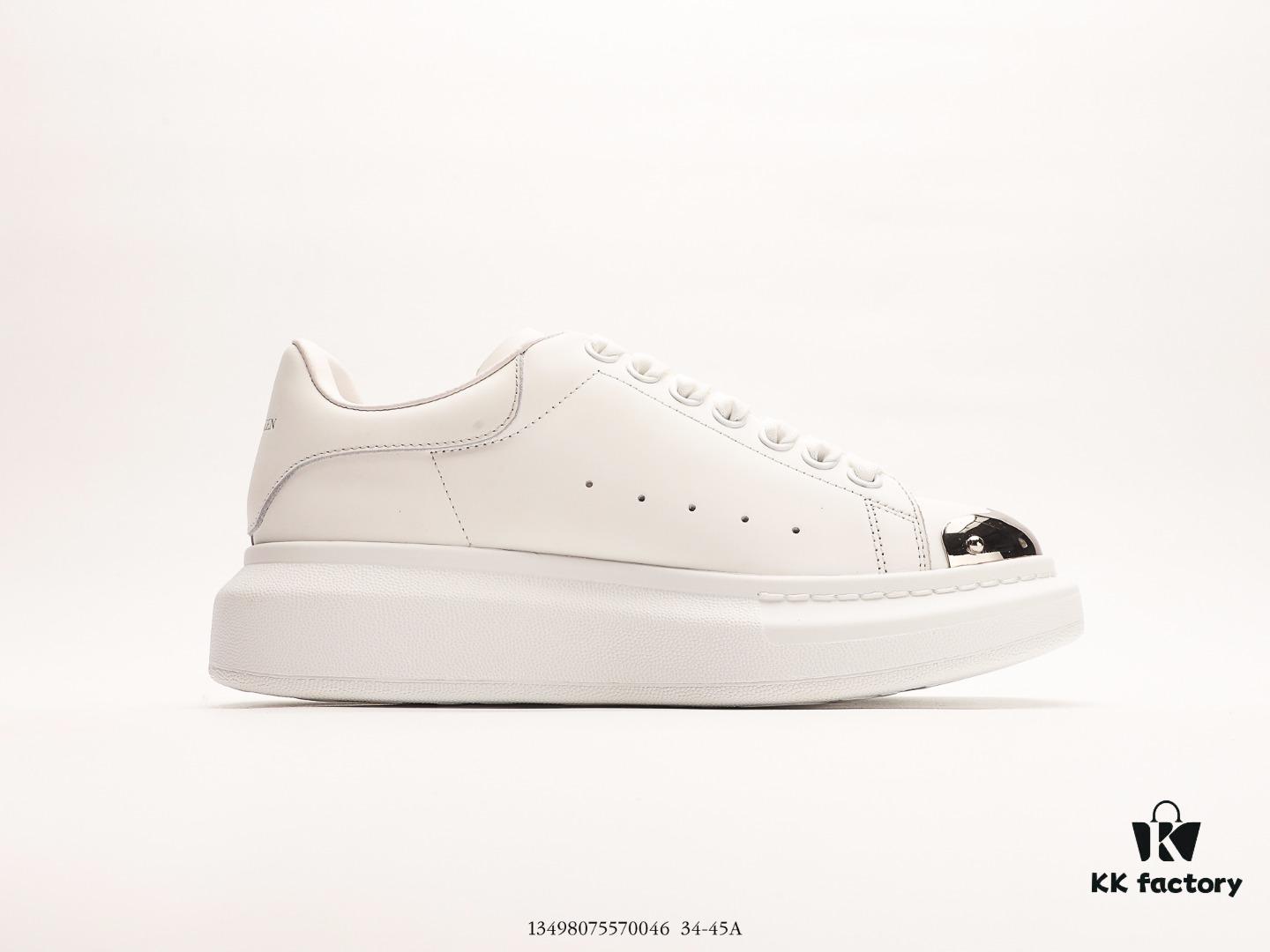 6930e76a6e68136f4d9b2cbf Alexander McQueen Sole Leather Sneakers Low-top Luxury Fashion Thick-soled Casual White Sneakers
