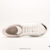 6930e76b6e68136f4d9b2cc1 Alexander McQueen Sole Leather Sneakers Low-top Luxury Fashion Thick-soled Casual White Sneakers