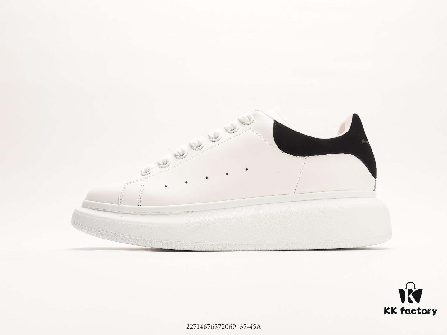 6930e76f6e68136f4d9b2cc6 Alexander McQueen Italian Luxury Brand Sole Leather Sneakers Low-Top Fashion Chunky Casual White Sneakers