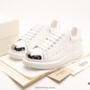 6930e76f6e68136f4d9b2cc8 Alexander McQueen Sole Leather Sneakers Low-top Luxury Fashion Thick-soled Casual White Sneakers