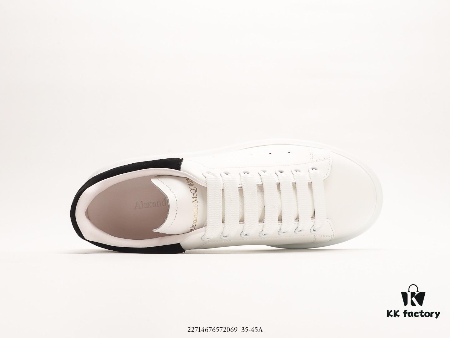 6930e7706e68136f4d9b2cc9 Alexander McQueen Italian Luxury Brand Sole Leather Sneakers Low-Top Fashion Chunky Casual White Sneakers