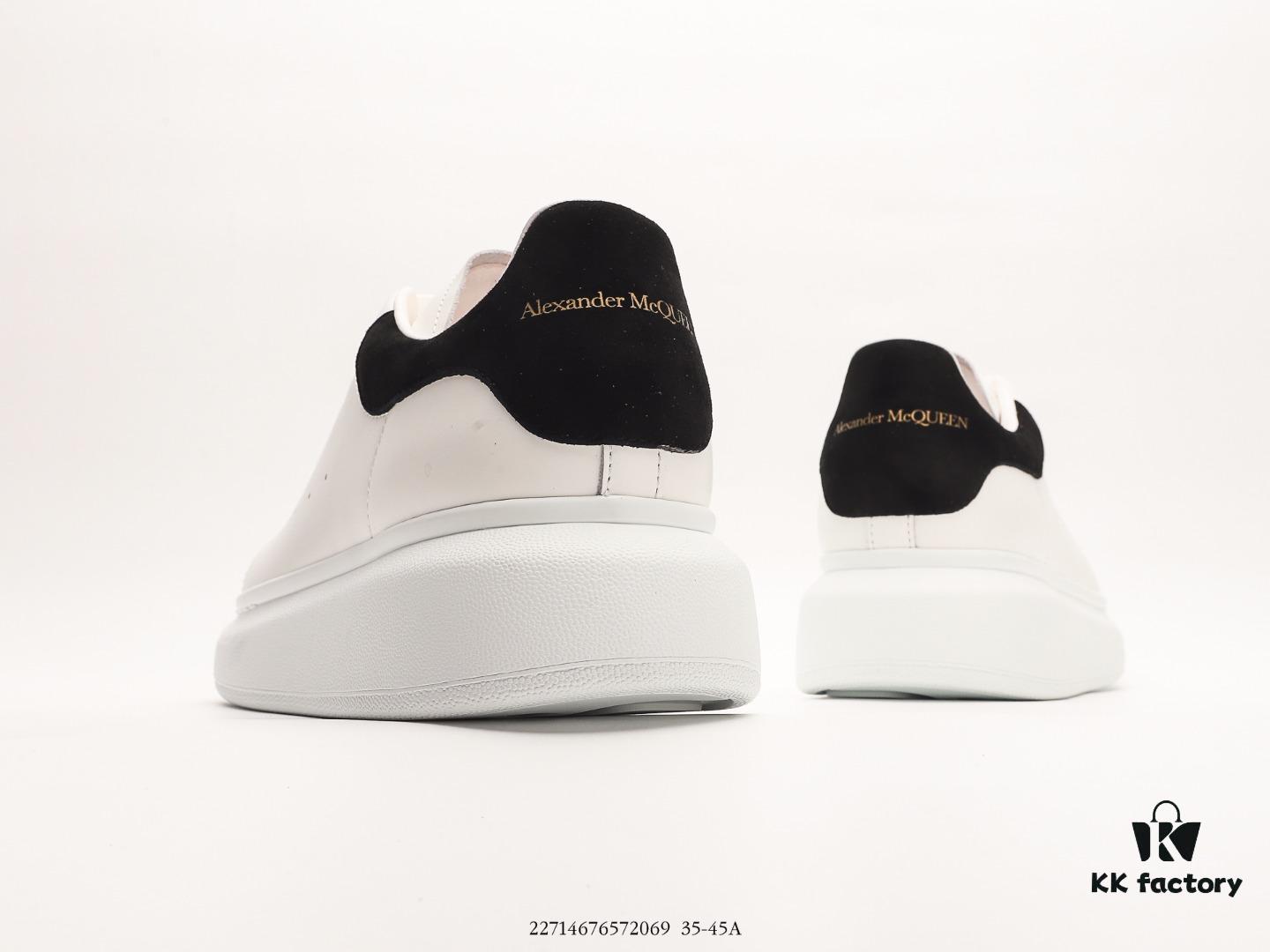 6930e7716e68136f4d9b2cce Alexander McQueen Italian Luxury Brand Sole Leather Sneakers Low-Top Fashion Chunky Casual White Sneakers