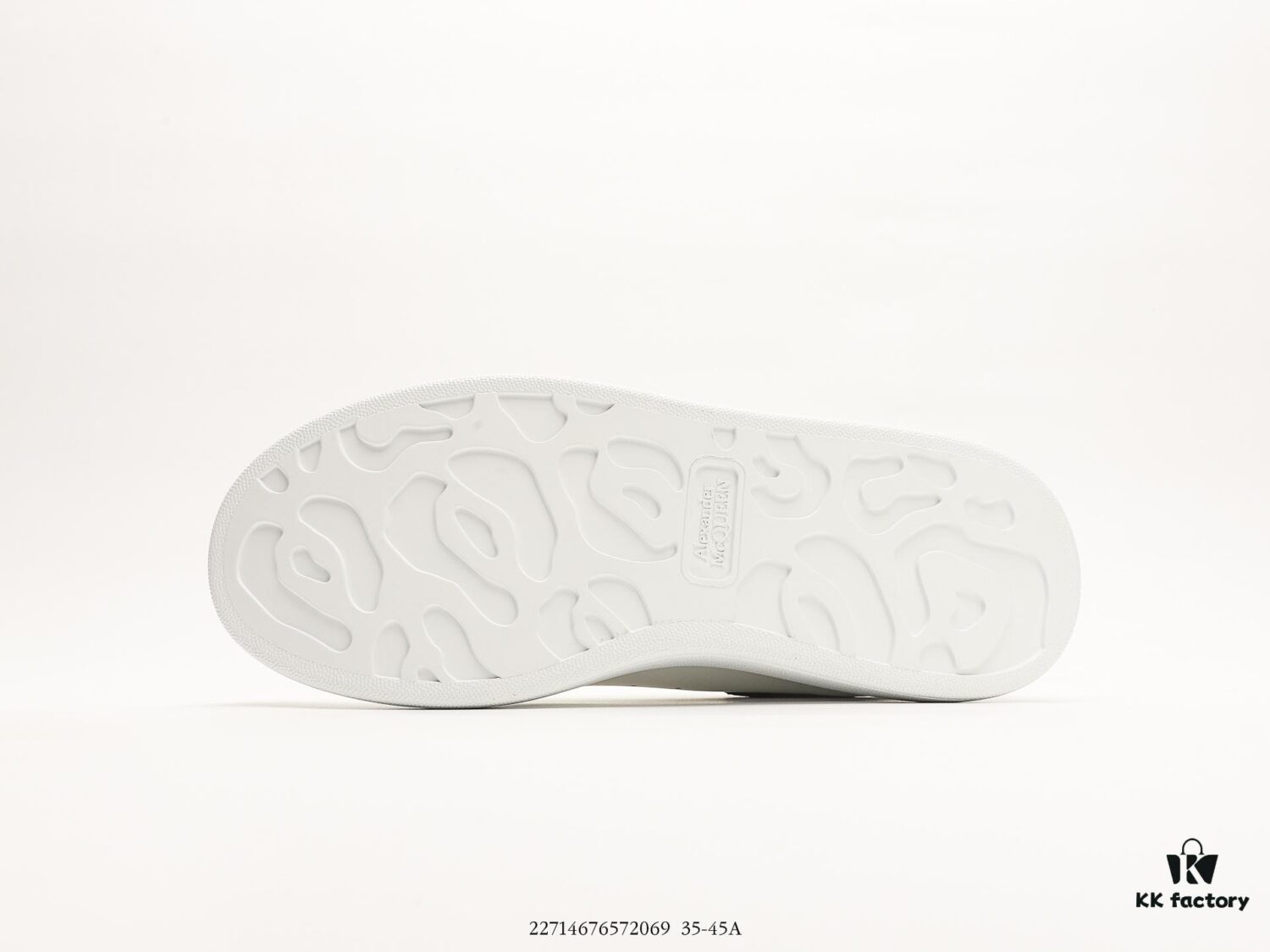 6930e7736e68136f4d9b2ccf Alexander McQueen Italian Luxury Brand Sole Leather Sneakers Low-Top Fashion Chunky Casual White Sneakers