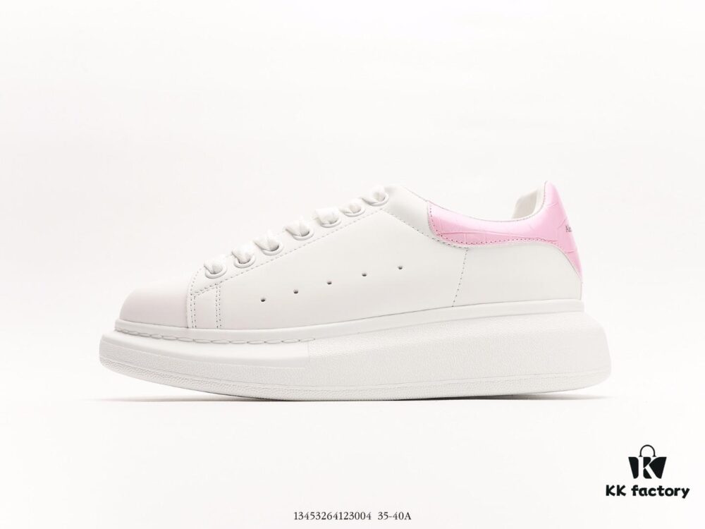 6930e7786e68136f4d9b2cd9 Alexander McQueen Sole Leather Sneakers, Low-top Fashion Platform Casual White Shoes