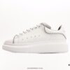 6930e7866e68136f4d9b2cf0 Alexander McQueen Air Cushion Sneaker Low-Top Fashion Thick-Soled Casual White Sports Shoes