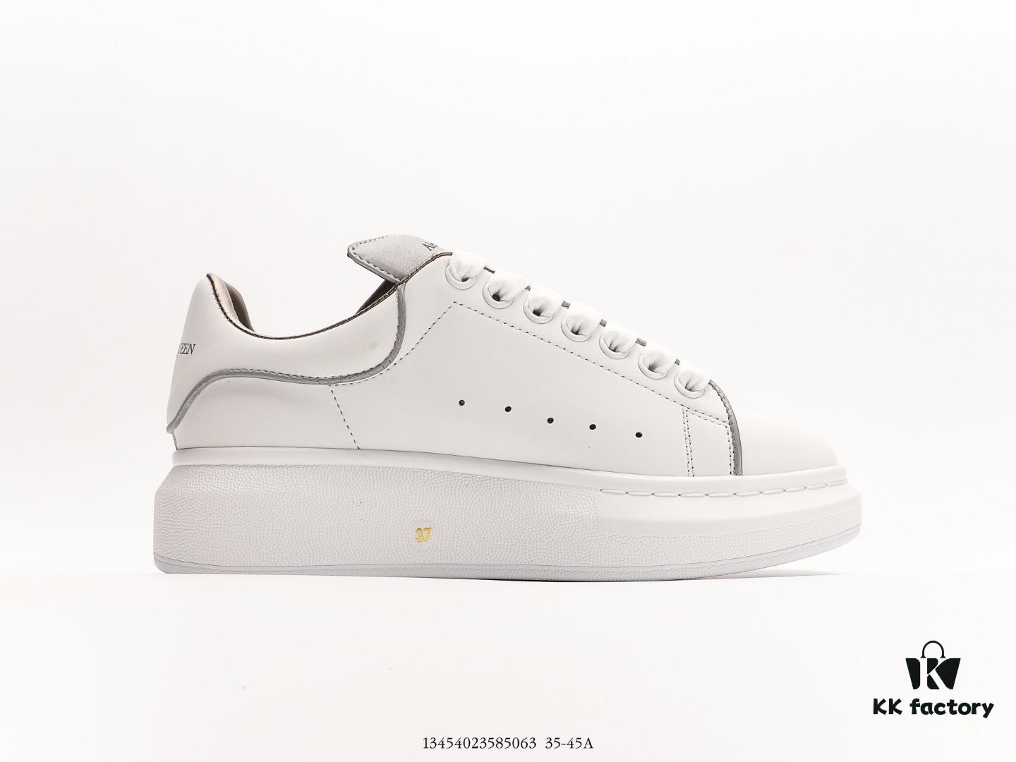 6930e7876e68136f4d9b2cf1 Alexander McQueen Air Cushion Sneaker Low-Top Fashion Thick-Soled Casual White Sports Shoes