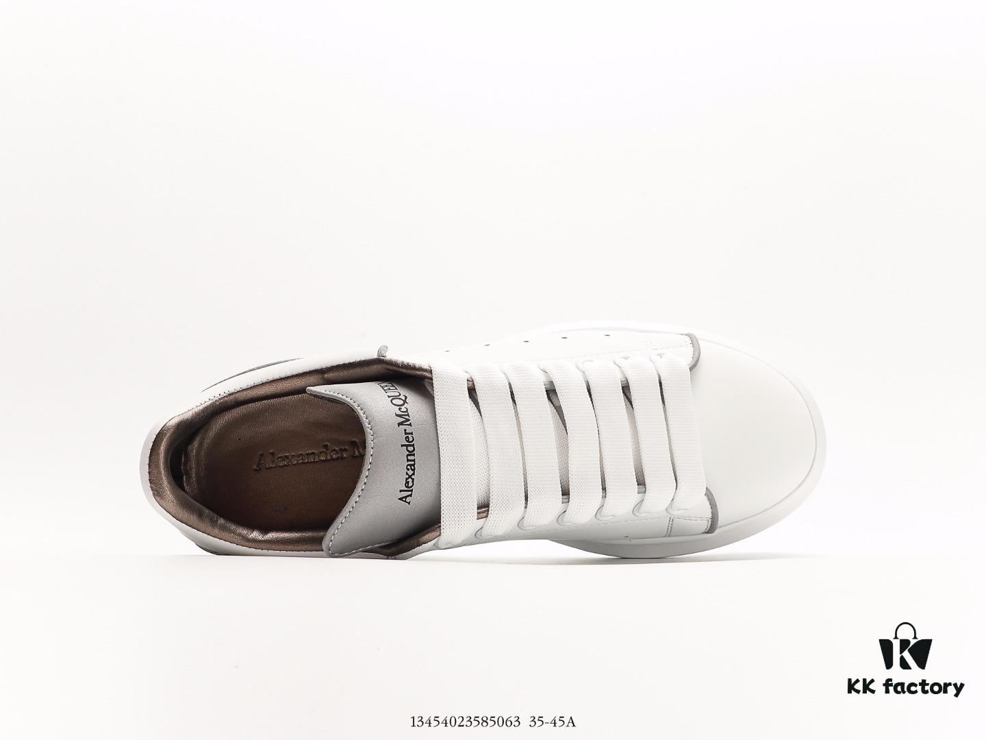 6930e7876e68136f4d9b2cf2 Alexander McQueen Air Cushion Sneaker Low-Top Fashion Thick-Soled Casual White Sports Shoes