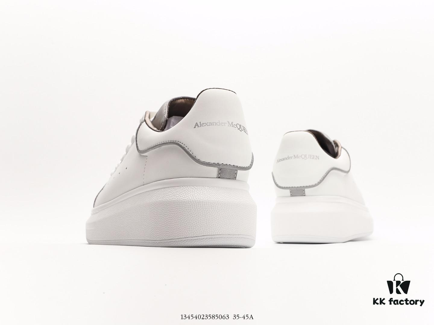 6930e7896e68136f4d9b2cf6 Alexander McQueen Air Cushion Sneaker Low-Top Fashion Thick-Soled Casual White Sports Shoes