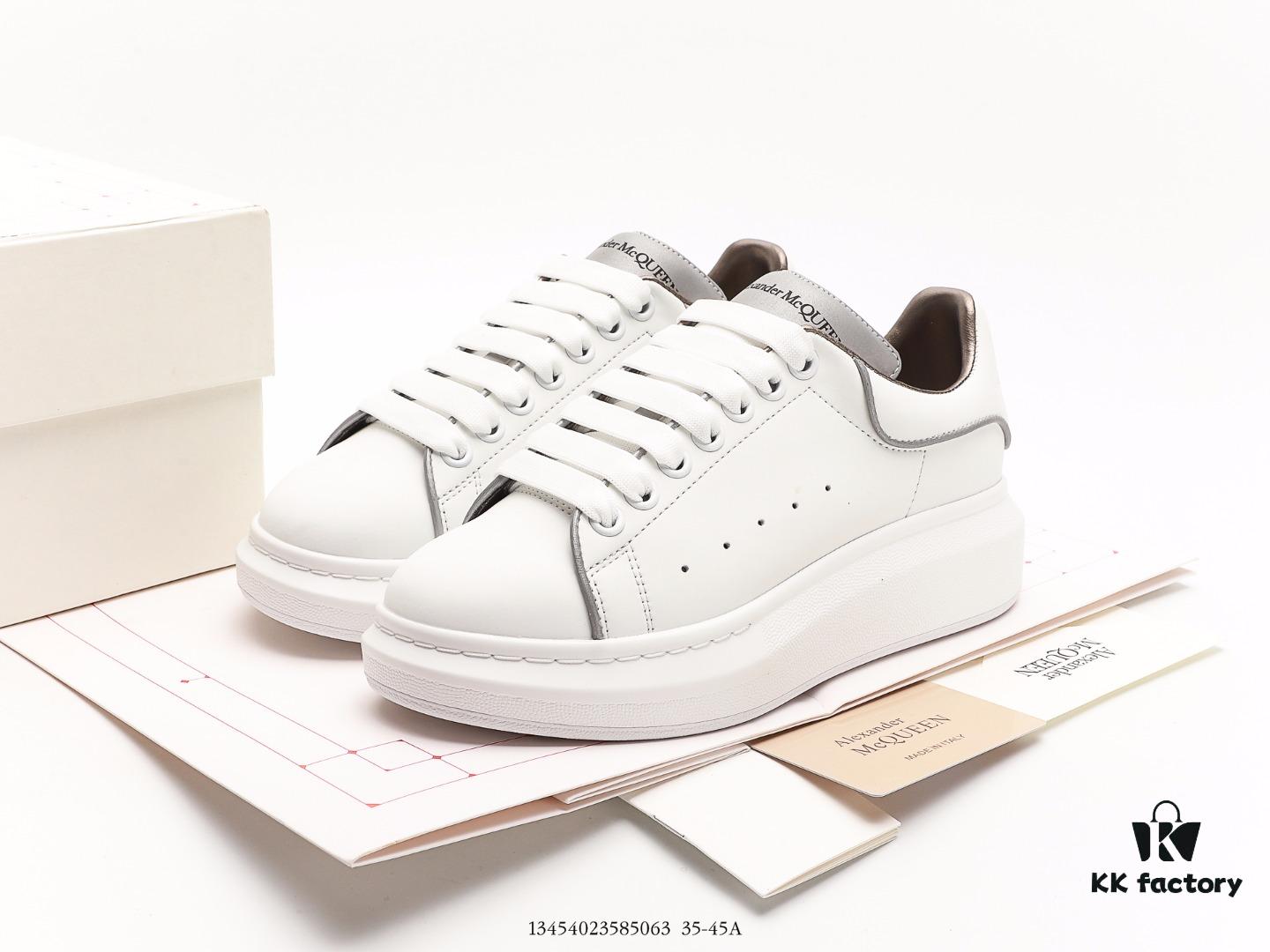 6930e78c6e68136f4d9b2cfb Alexander McQueen Air Cushion Sneaker Low-Top Fashion Thick-Soled Casual White Sports Shoes