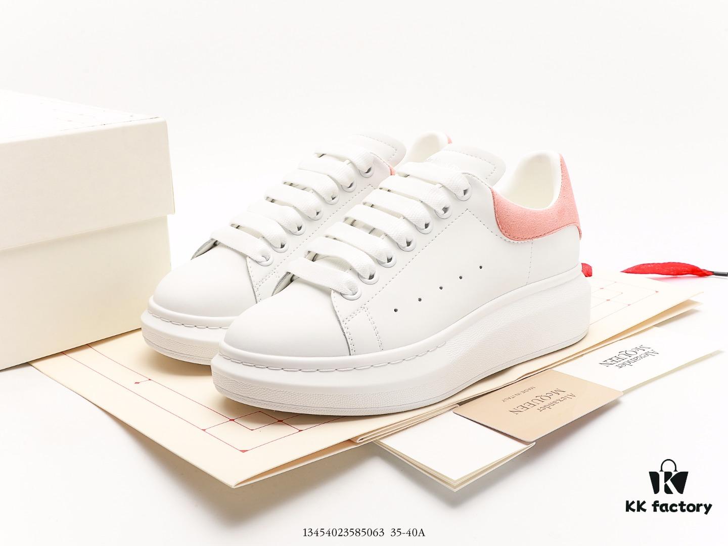 6930e7916e68136f4d9b2d02 Alexander McQueen Air Cushion Sneaker Low-top Fashion Platform Casual Sport White Shoes