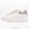 6930e7916e68136f4d9b2d05 Alexander McQueen Air Cushion Sneaker Low-top Fashion Platform Casual White Sports Shoes