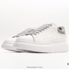 6930e7936e68136f4d9b2d07 Alexander McQueen Air Cushion Sneaker Low-top Fashion Platform Casual White Sports Shoes