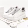 6930e7976e68136f4d9b2d0c Alexander McQueen Air Cushion Sneaker Low-top Fashion Platform Casual White Sports Shoes