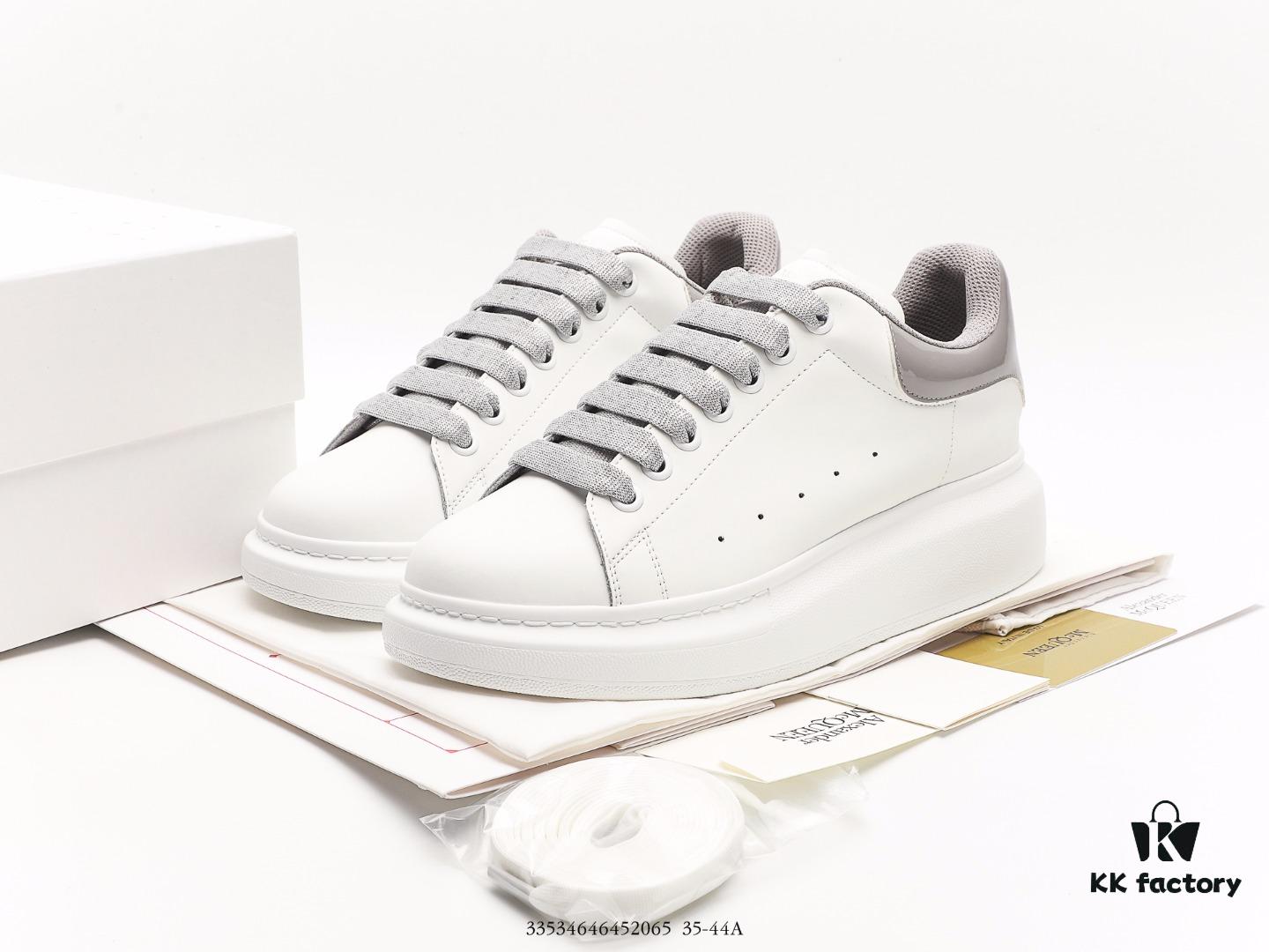 6930e7976e68136f4d9b2d0c Alexander McQueen Air Cushion Sneaker Low-top Fashion Platform Casual White Sports Shoes