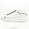 6930e7976e68136f4d9b2d0d Alexander McQueen Shoes Made of Imported Silk-Matte Genuine Calfskin, Water-Dyed Lamb Leather Lining, with Genuine Leather Insole and Original Outsole, Excellent Cushioning, Durable and Comfortable, 4.5cm Thick Sole, Complete Original Packaging, Smooth Access to Official Stores