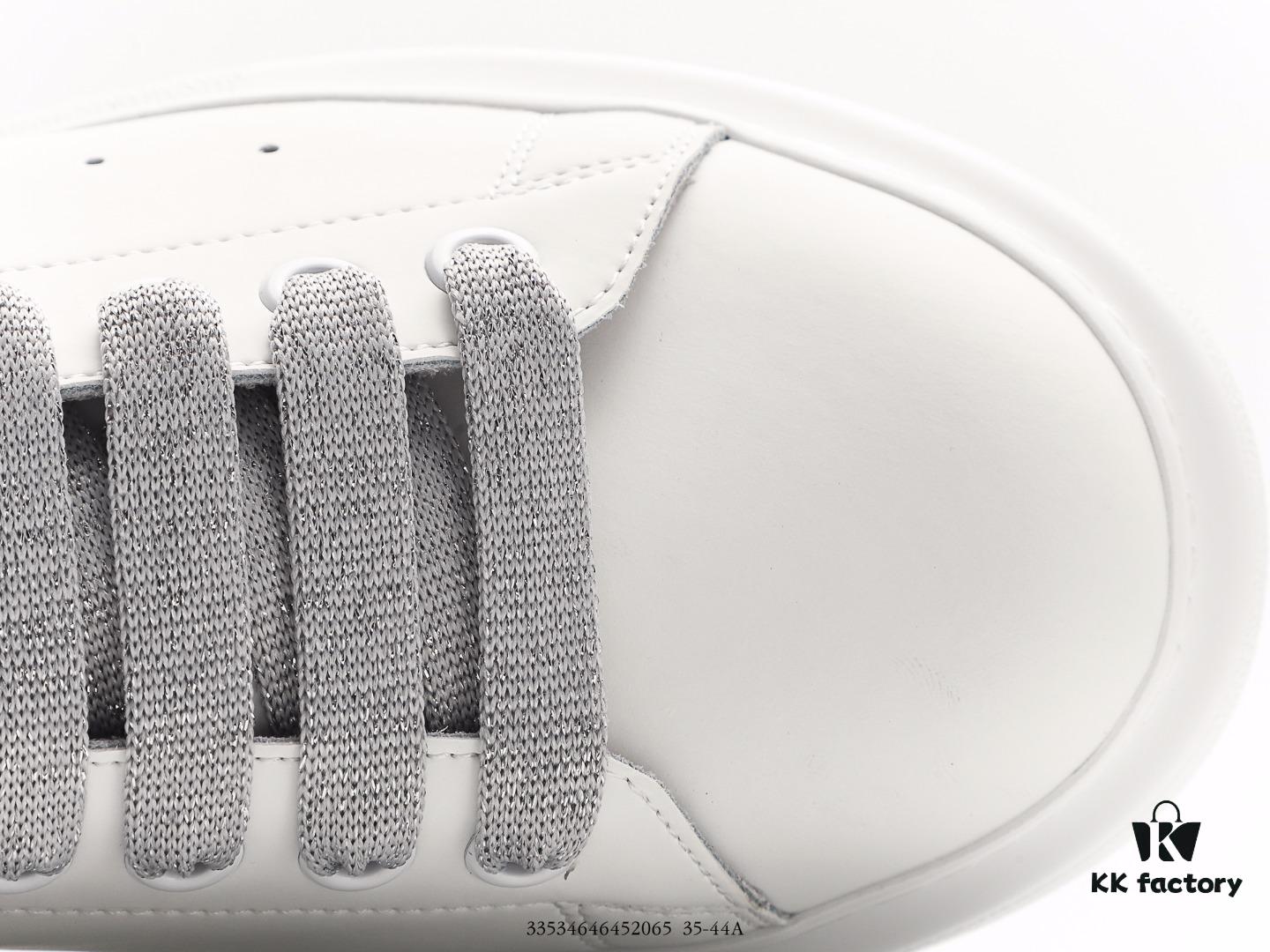 6930e7976e68136f4d9b2d0e Alexander McQueen Air Cushion Sneaker Low-top Fashion Platform Casual White Sports Shoes