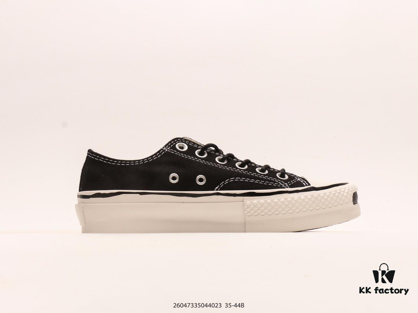 6930e79d6e68136f4d9b2d16 KOJI KAMIYA, Designer of MMY's Sub-label, Presents KAMIYA Vulcanize Low Sneaker – Japanese Emerging Streetwear Brand's Smiley Face Twisted Seam Casual Sports Skateboarding Vulcanized Shoes