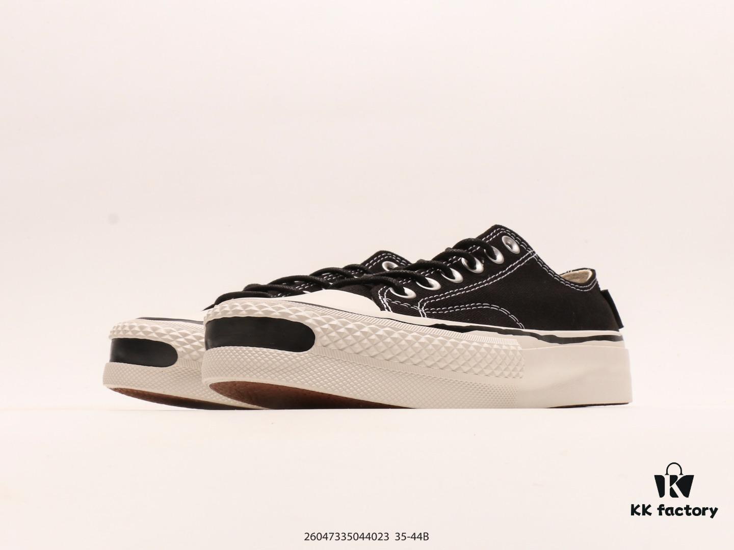 6930e79e6e68136f4d9b2d1a KOJI KAMIYA, Designer of MMY's Sub-label, Presents KAMIYA Vulcanize Low Sneaker – Japanese Emerging Streetwear Brand's Smiley Face Twisted Seam Casual Sports Skateboarding Vulcanized Shoes