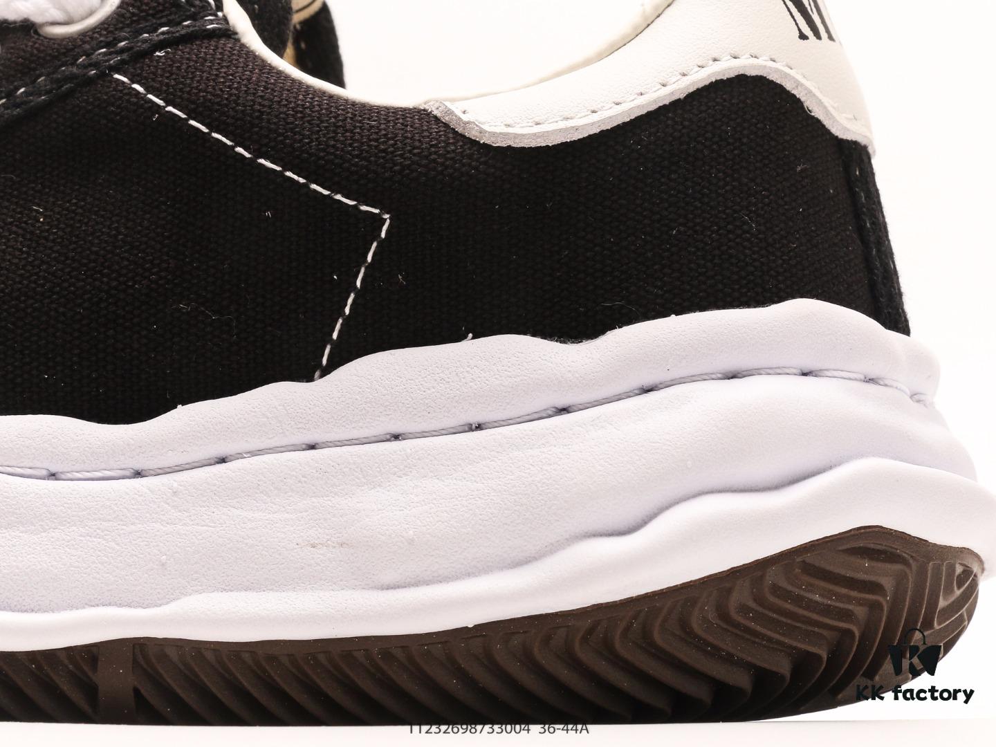 Miyama Yasuhiro Brand MMY Maison MIHARA YASUHIRO Original Sole Canvas Low-Top Casual Shoes with Deformed Ice Cream Sole