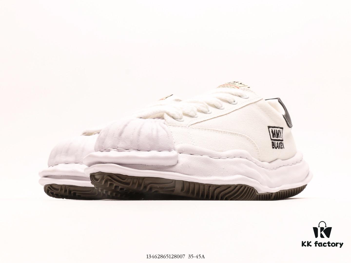 MIHARA YASUHIRO mmy Yasuhiro Mihara Dissolving Shoe Blakey Shell Toe Original Sole Thick-Soled Canvas Sneakers Unisex Couple Style