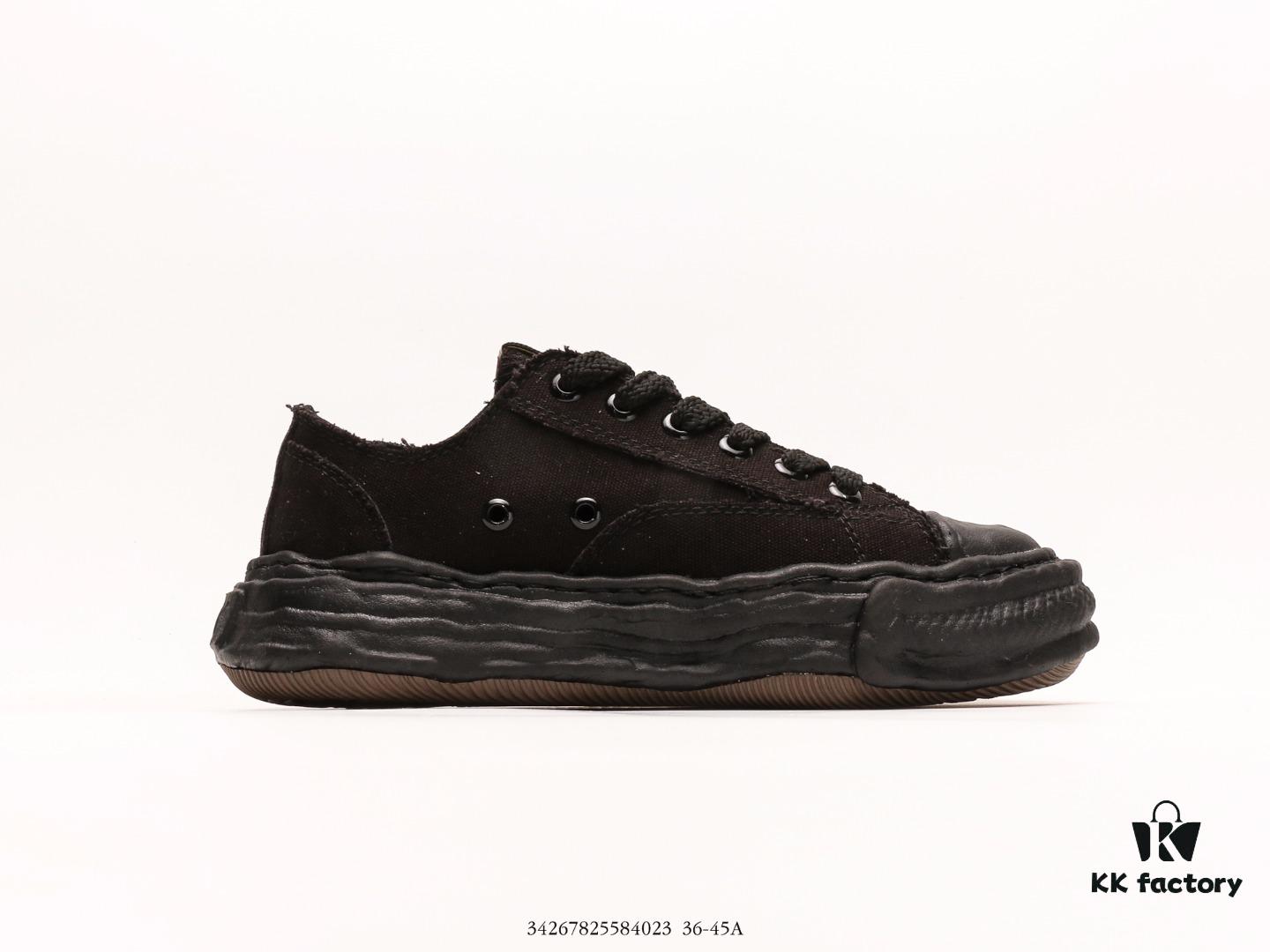 MIHARA YASUHIRO mmy Yamahara Kangyu Dissolving Shoes Blakey Shell-Toe Original Sole Thick-Soled Canvas Skate Shoes Unisex Couple Style