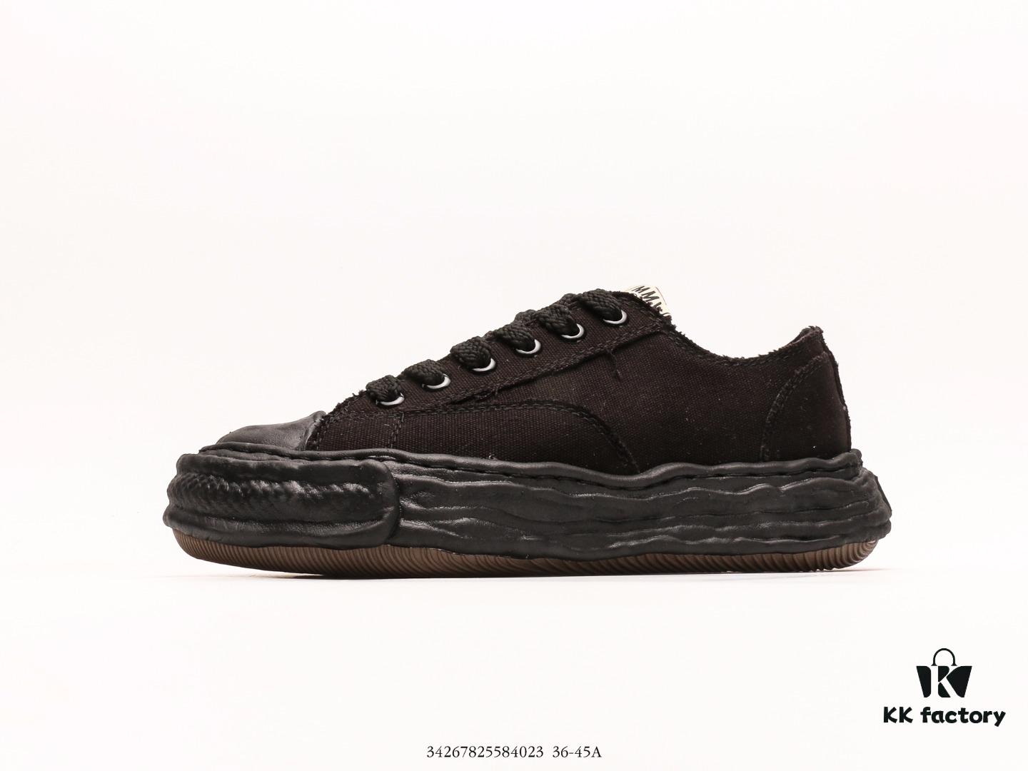MIHARA YASUHIRO mmy Yamahara Kangyu Dissolving Shoes Blakey Shell-Toe Original Sole Thick-Soled Canvas Skate Shoes Unisex Couple Style