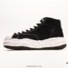 6930e7bd6e68136f4d9b2d48 MMY Maison MIHARA YASUHIRO Wayne Original Sole Leather Low Sneaker - Shell-Toe Inspired Distorted Ice Cream Design, Newly Developed Dual-Molded Single-Phase Foamed EVA Midsole with Ventilation Holes, Integrated Wear-Resistant RB Rubber Outsole, Full-Grain Top Layer Leather Upper