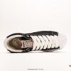 6930e7be6e68136f4d9b2d4b MMY Maison MIHARA YASUHIRO Wayne Original Sole Leather Low Sneaker - Shell-Toe Inspired Distorted Ice Cream Design, Newly Developed Dual-Molded Single-Phase Foamed EVA Midsole with Ventilation Holes, Integrated Wear-Resistant RB Rubber Outsole, Full-Grain Top Layer Leather Upper