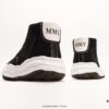 6930e7c16e68136f4d9b2d4e MMY Maison MIHARA YASUHIRO Wayne Original Sole Leather Low Sneaker - Shell-Toe Inspired Distorted Ice Cream Design, Newly Developed Dual-Molded Single-Phase Foamed EVA Midsole with Ventilation Holes, Integrated Wear-Resistant RB Rubber Outsole, Full-Grain Top Layer Leather Upper
