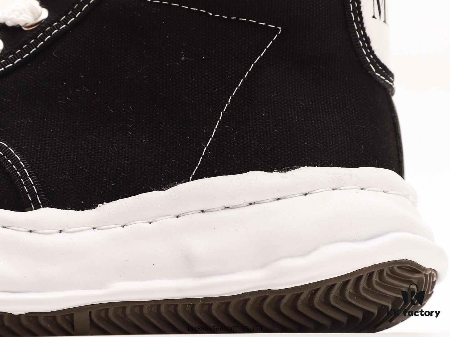 6930e7c26e68136f4d9b2d4f MMY Maison MIHARA YASUHIRO Wayne Original Sole Leather Low Sneaker - Shell-Toe Inspired Distorted Ice Cream Design, Newly Developed Dual-Molded Single-Phase Foamed EVA Midsole with Ventilation Holes, Integrated Wear-Resistant RB Rubber Outsole, Full-Grain Top Layer Leather Upper