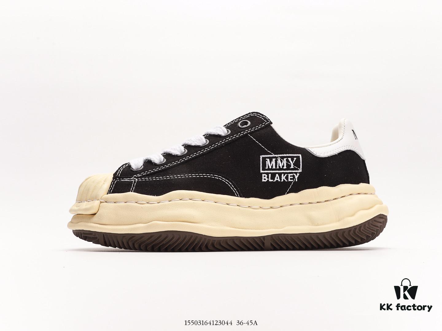 6930e7c86e68136f4d9b2d59 MMYMaison MIHARA YASUHIRO Wayne Original Sole Leather Low Sneaker, Shell-Toe Style Distorted Melting Ice Cream Design, Developed from Original Last and Pattern, Full-Grain Top Grain Leather Upper, Newly Developed Dual-Mold Single-Injection EVA Midsole with Ventilation Holes, Integrated Durable Rubber Outsole
