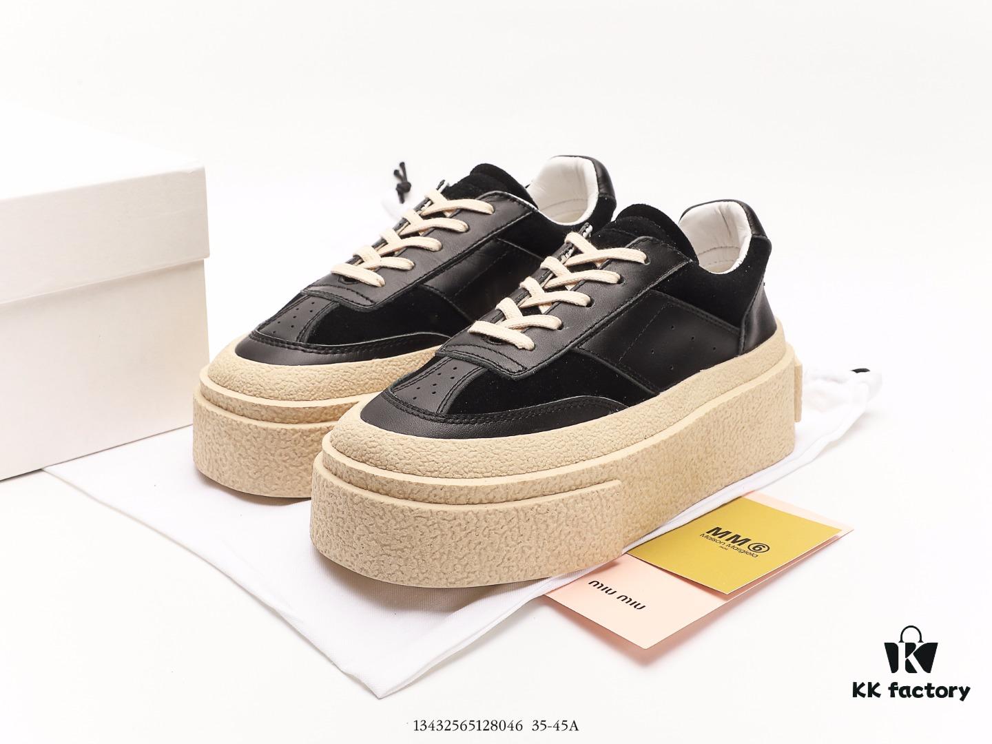 6930e7c86e68136f4d9b2d5a Japanese Conceptual Fashion Designer Yasuhiro Miyahara Brand MMY Maison Martin Margiela YASUHIRO Chunky-Lift Low-Cut Casual Versatile Sneakers