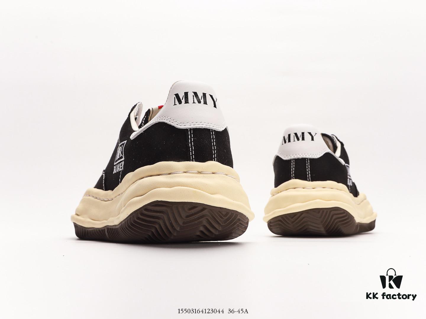 6930e7cd6e68136f4d9b2d61 MMYMaison MIHARA YASUHIRO Wayne Original Sole Leather Low Sneaker, Shell-Toe Style Distorted Melting Ice Cream Design, Developed from Original Last and Pattern, Full-Grain Top Grain Leather Upper, Newly Developed Dual-Mold Single-Injection EVA Midsole with Ventilation Holes, Integrated Durable Rubber Outsole