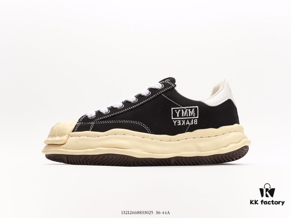 Miyahara Yasuhiro MMY Maison MIHARA YASUHIRO Original Sole Canvas Low Casual Skate Shoes