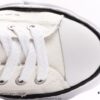 Miyama Maison MIHARA YASUHIRO Original Sole Canvas Low-Top Sneakers with Canvas and Leather Patchwork, Distorted Ice Cream Sole Casual Shoes